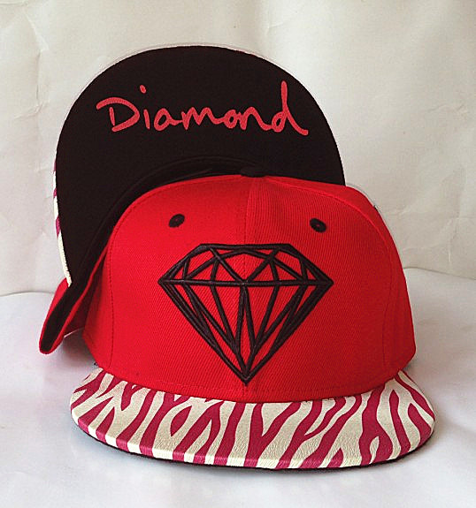 Diamond Snapback Hat #44